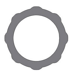 BRADEN® Lobed Divider Plate Number 100027