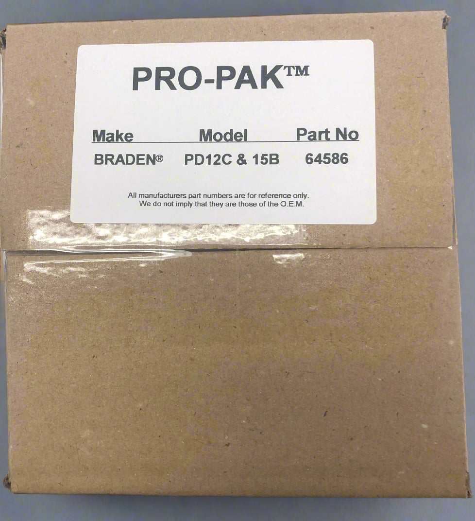 BRADEN® Model PD12C and PD15B Bearing Kit Number 64586