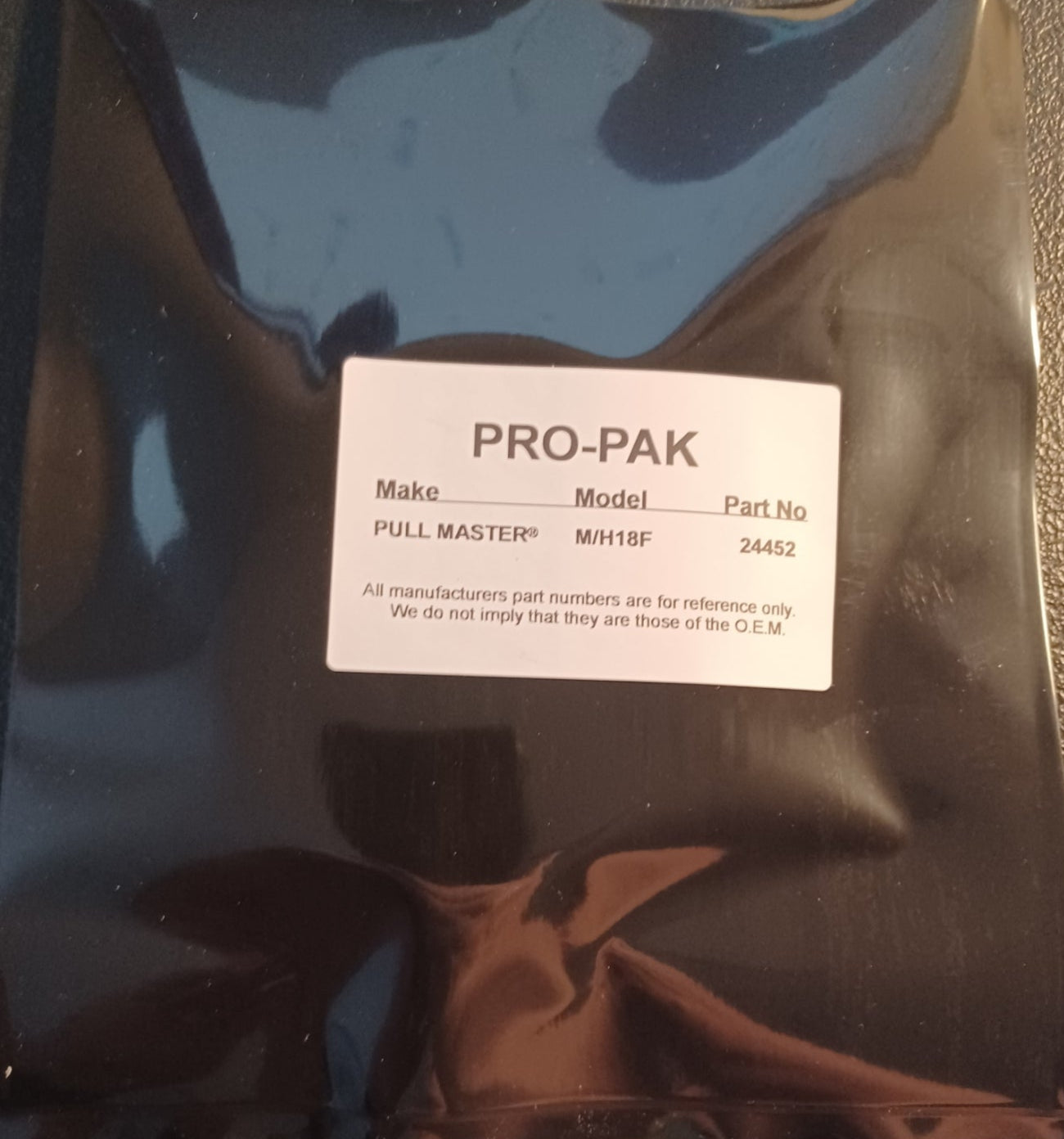 PULL MASTER® Model M & H18 F Universal Seal Kit Number 24452