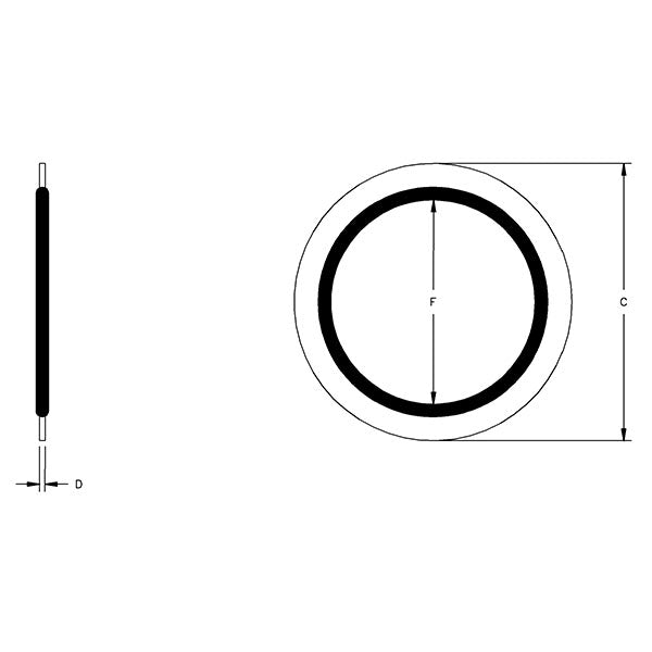 SB-008 Bonded Seal Washer