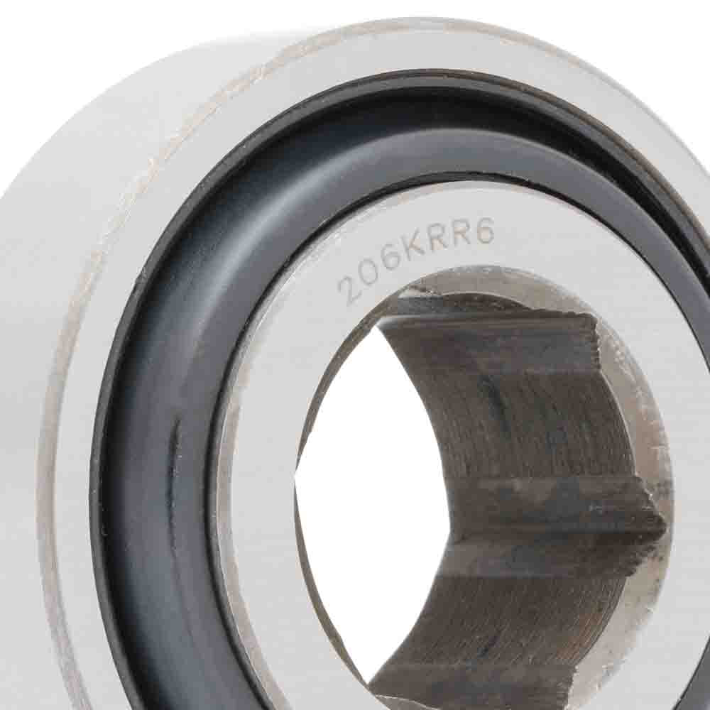 206KRR6 - Agricultural Bearing with Hex Bore
