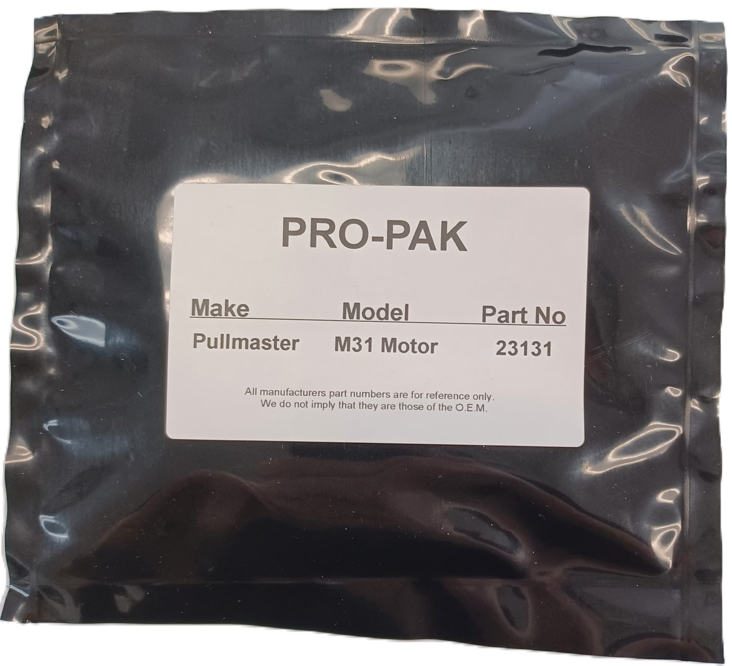 PULL MASTER® Model WM31 Winch Motor Seal Kit Number 23131