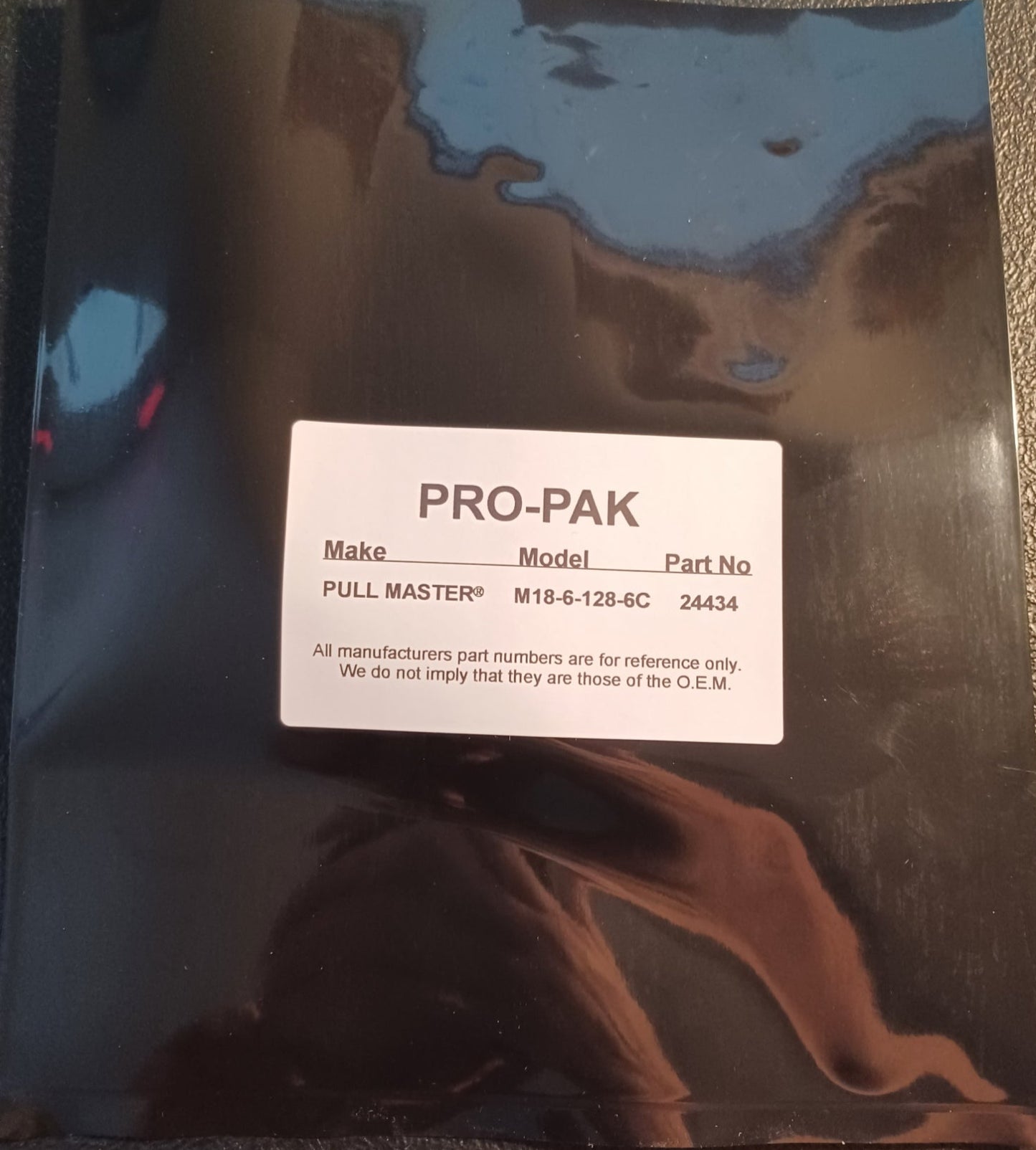 PULL MASTER® Model M18-6-128-6C-584 PRO-PAK™️Seal Kit Number 24434