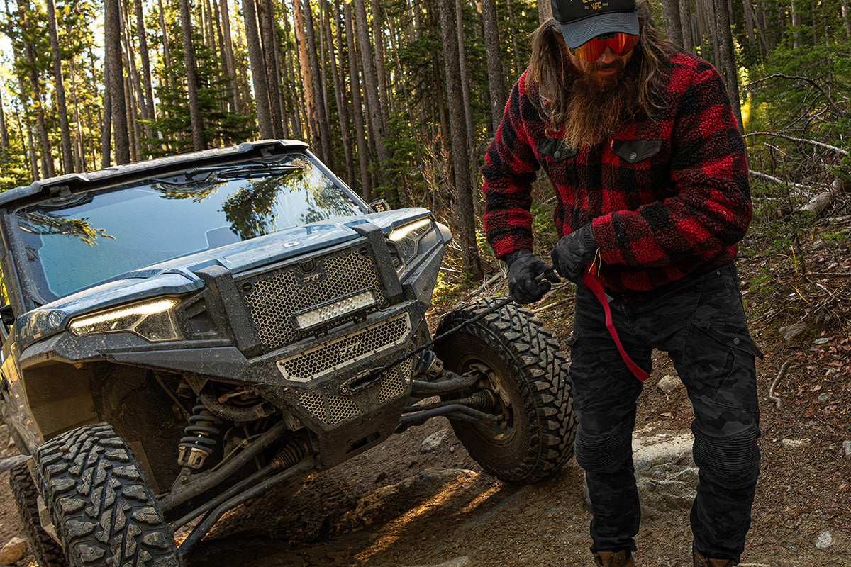 Titan 4,500lb 12v Electric Winch - Synthetic Rope