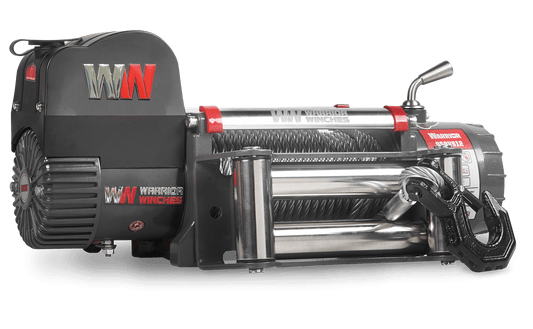 Samurai 12,500lb 12v Electric Winch - Steel Rope