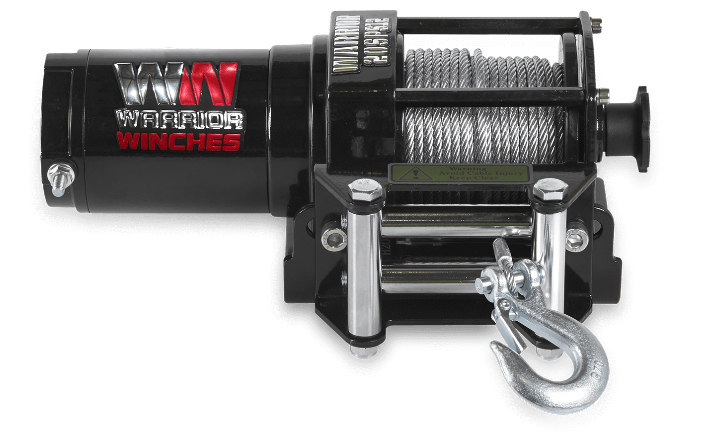 Ninja 2,000lb 12v Electric Winch - Steel Rope