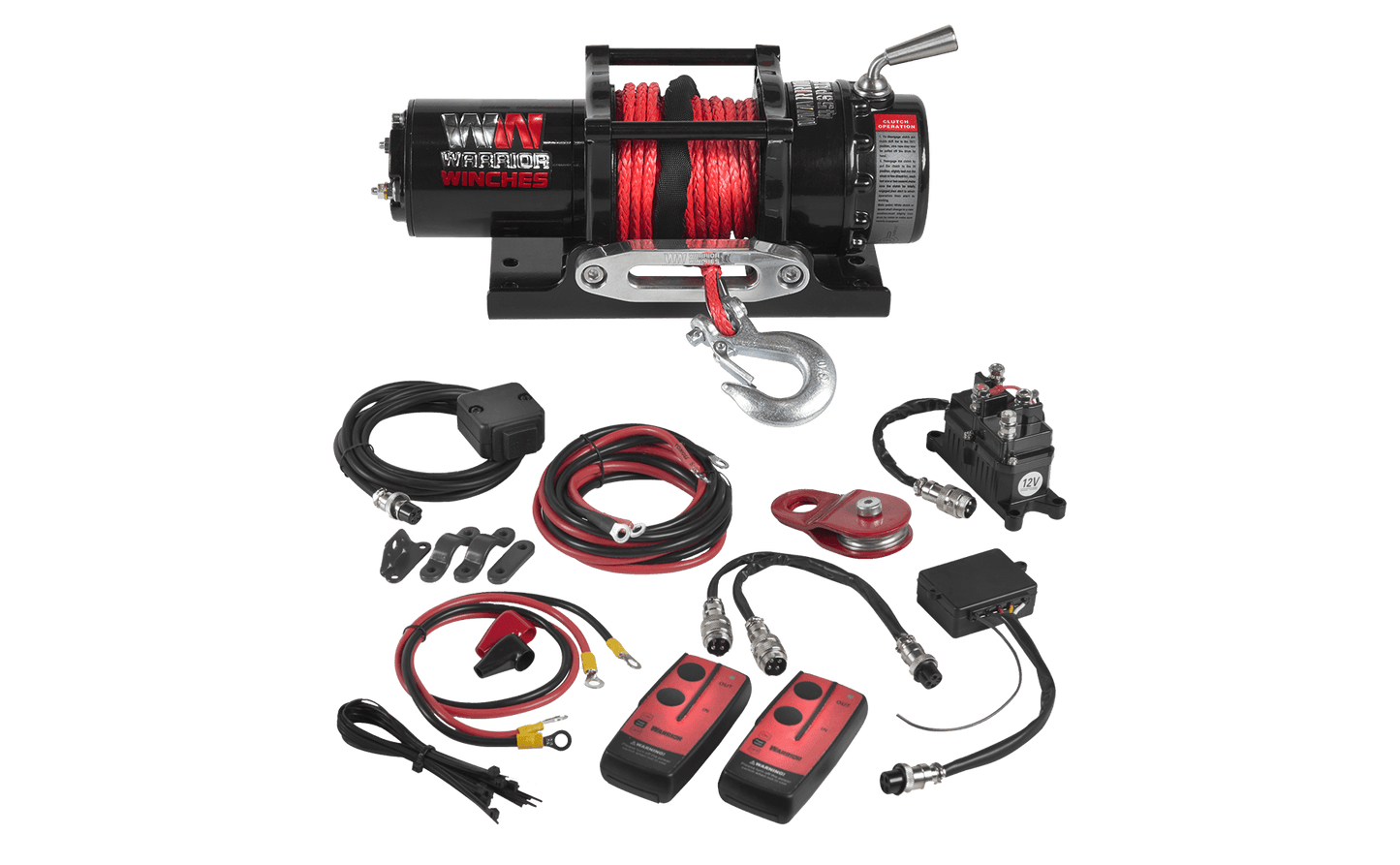 Ninja 4,500lb 12v Electric Winch - Synthetic Rope