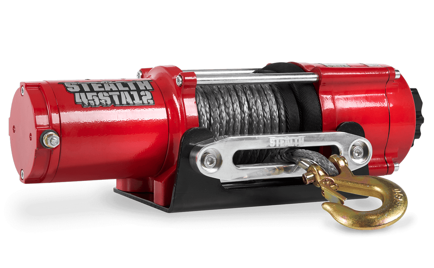 Stealth 4,500lb 12v Electric Winch - Synthetic Rope