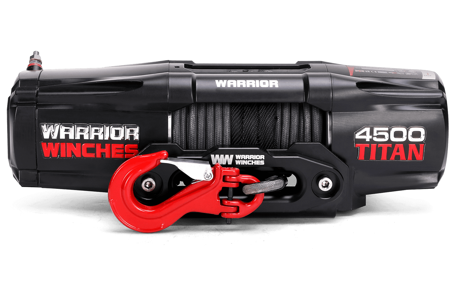 Titan 4,500lb 12v Electric Winch - Synthetic Rope