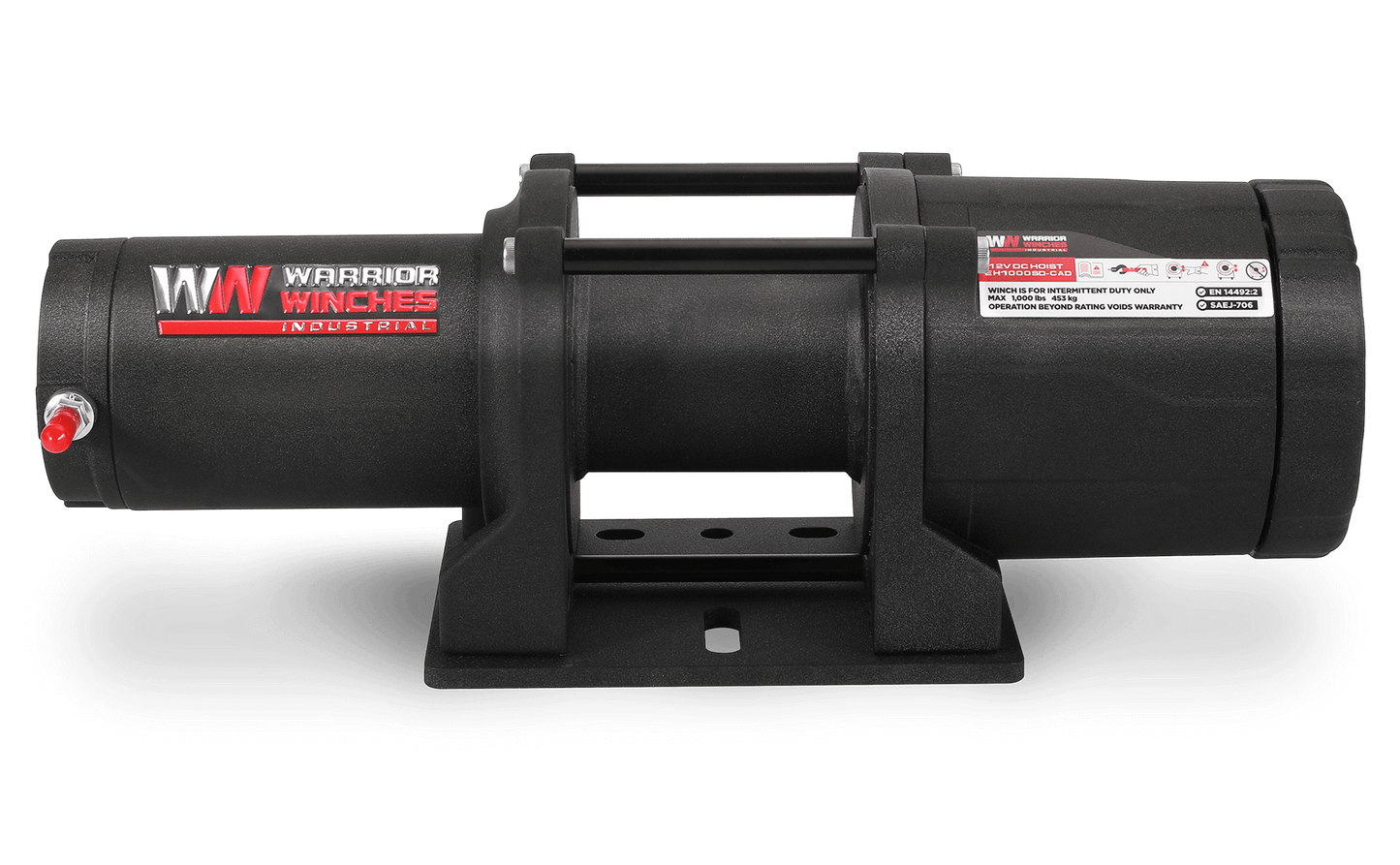 EH1000 Short Drum 12v Industrial Hoist