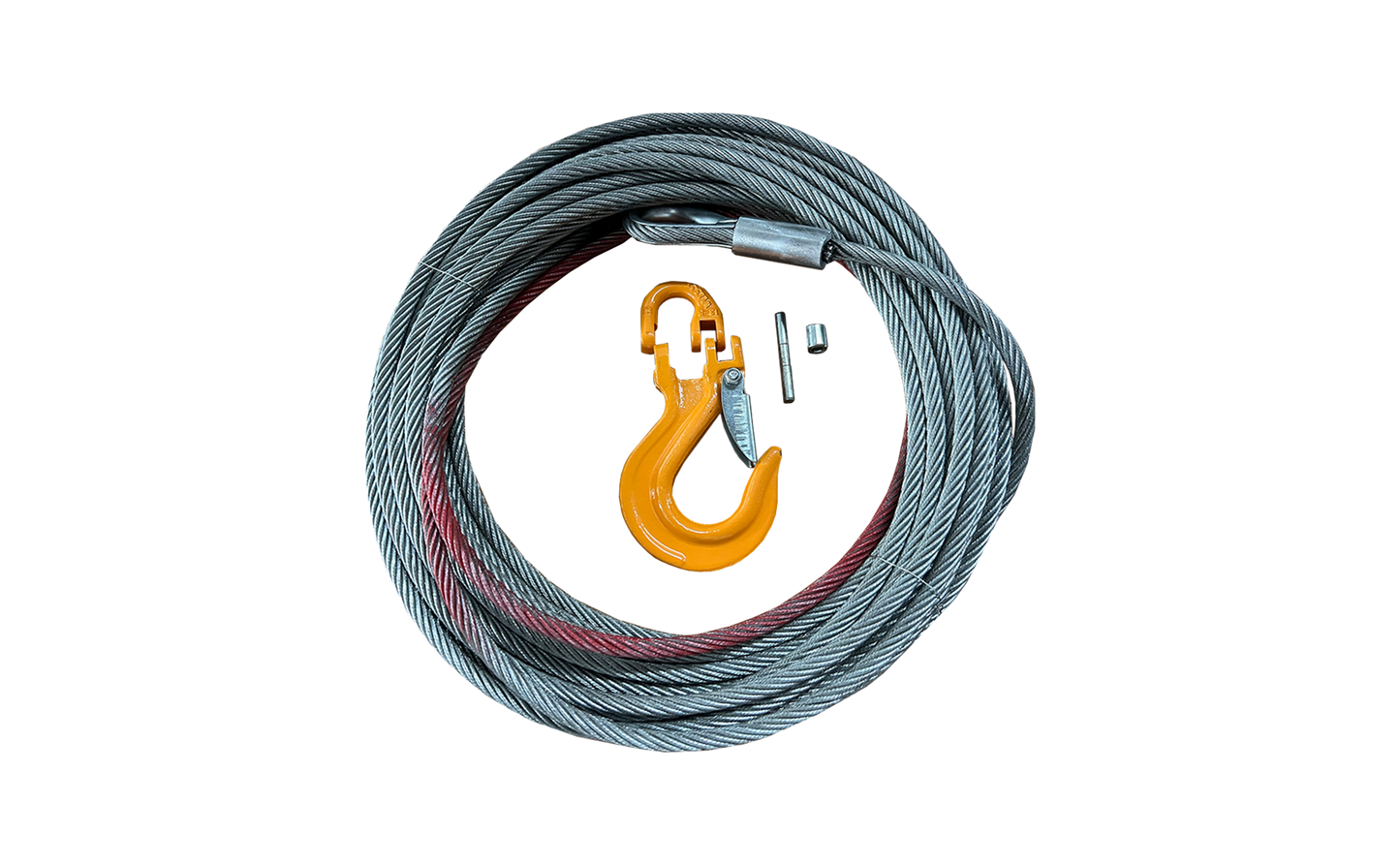 1/5" x 65.6' Steel Cable with Hook