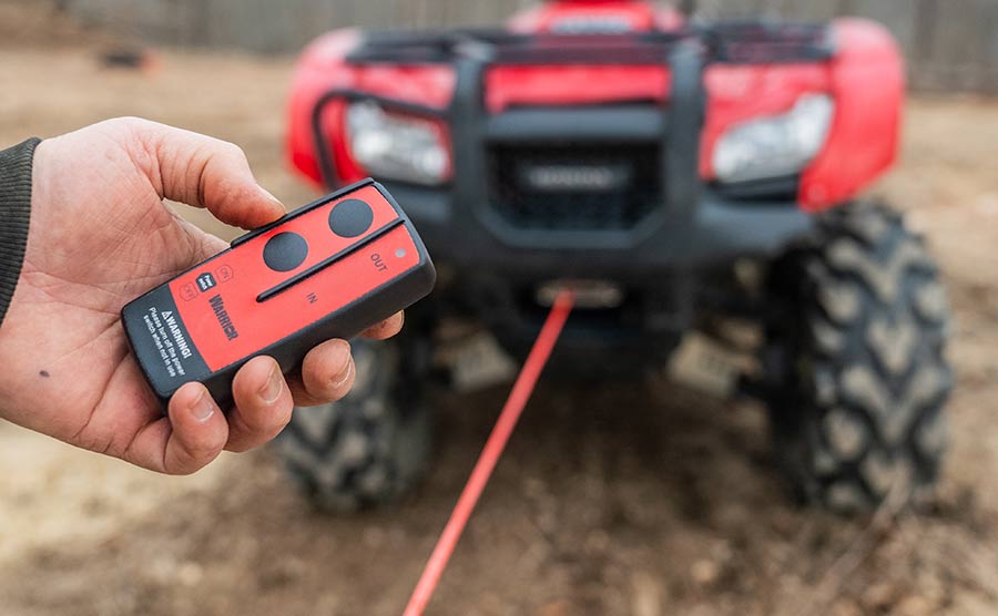 Ninja 2,500lb 12v Electric Winch - Synthetic Rope