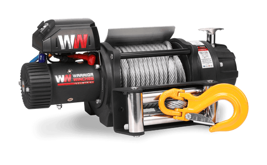 T1000 22000lb Electric Winch - 12v Steel Rope