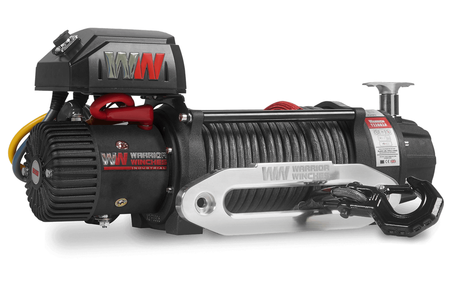 T1000 14500lb Electric Winch - 12v Synthetic Rope
