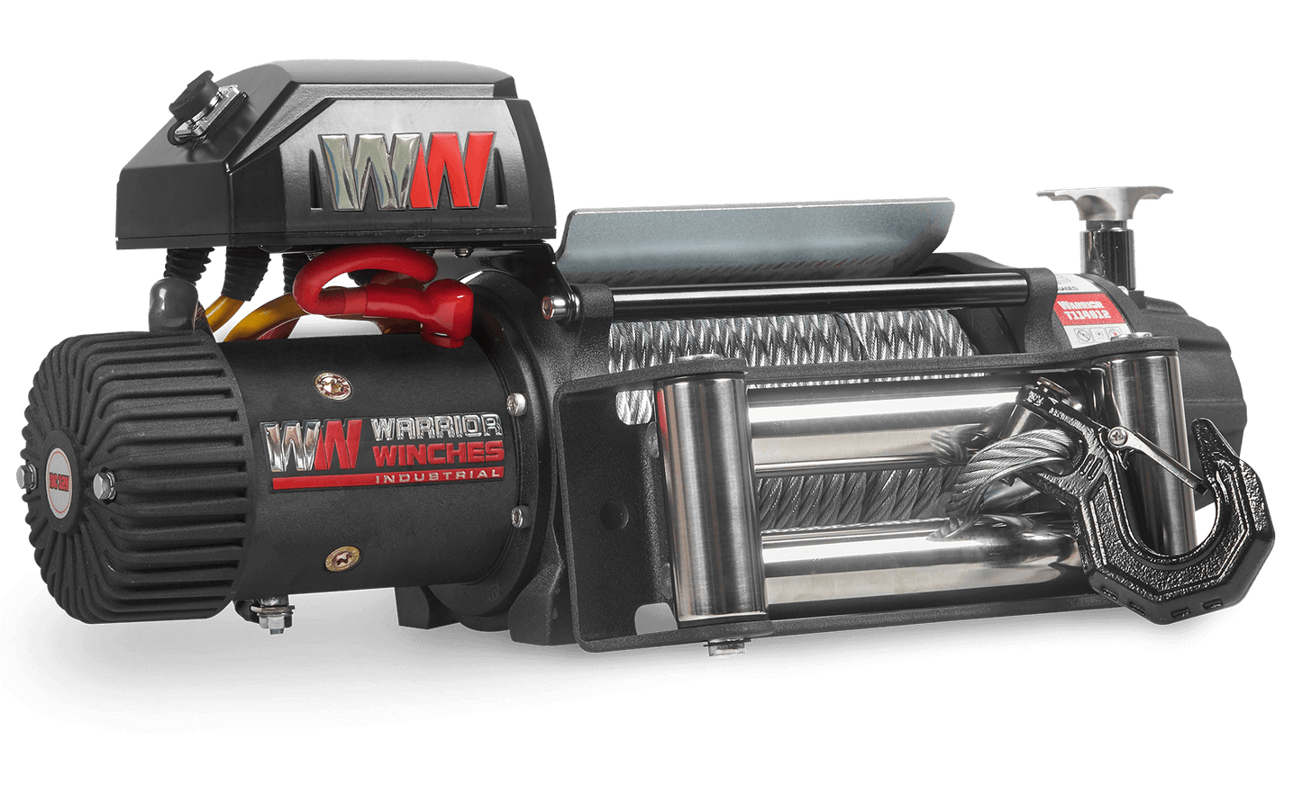 T1000 14500lb Electric Winch - 12v Steel Rope