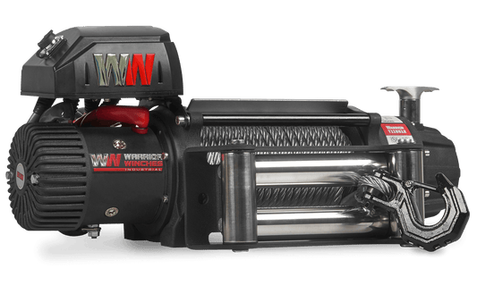 T1000 12500lb Electric Winch - 12v Steel Rope