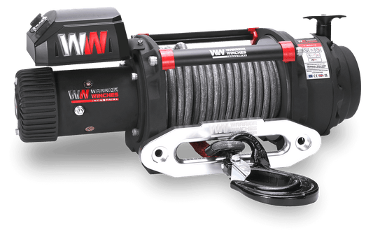 T1000 18000lb Electric Winch - 12v Synthetic Rope