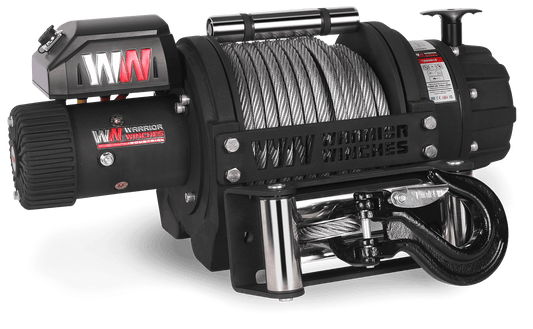 T1000 25000lb Electric Winch - 12v Steel Rope