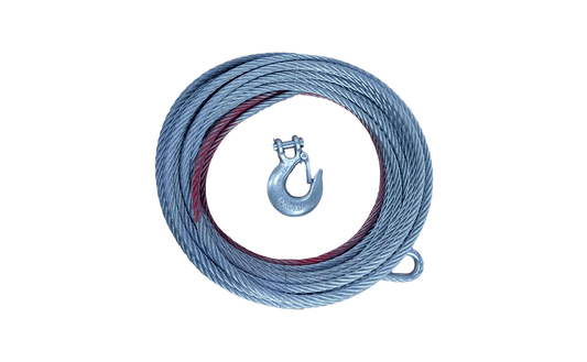 3/8" x 98.4' Steel Cable with Hook