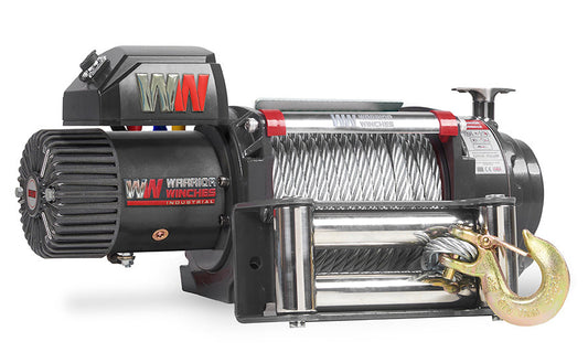 Samurai 17,500lb 12v Electric Winch - Steel Rope